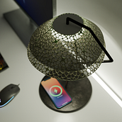 Progetto finale del Corso pattern 3D con Rhino Grasshopper . 3D, Architecture, Furniture Design, Making, Industrial Design, Interior Architecture, Product Design, 3D Modeling, Digital Architecture, and 3D Design project by Antonio Tommaso Zappia - 06.02.2024
