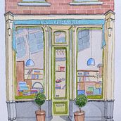 My project for course: Watercolor Urban Illustration: Portray your City. Pintura, Desenho, Pintura em aquarela e Ilustração arquitetônica projeto de Annette-Maryse Lego - 25.06.2024