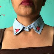 Mi proyecto del curso: Técnicas básicas de bordado: puntadas, composiciones y gamas cromáticas. Accessor, Design, Costume Design, Embroider, Color Theor, and Textile Design project by Angeles Olivares - 06.25.2024