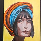 Attentiveness - portret in oilpaint. Un progetto di Pittura ad olio e Disegno di ritratti di mebomhof - 25.06.2024