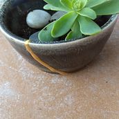 Il mio progetto del corso: Introduzione al kintsugi: ripara la ceramica con l’oro. Arts, Crafts, Fine Arts, Ceramics, and DIY project by Giusi Cricenti - 06.26.2024