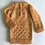 Meu projeto do curso: Tricô para roupas infantis com raglan top-down. Un projet de Tricot de Shirlei Álvares Perez Antonelli - 26.06.2024