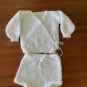 Meu projeto do curso: Tricô para roupas infantis. Un projet de St, lisme, Art textile, DIY, Tricot , et Design textile de Shirlei Álvares Perez Antonelli - 26.06.2024