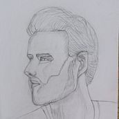 My project for course: Portrait Sketchbooking: Explore the Human Face. Sketching, Drawing, Portrait Drawing, Artistic Drawing, and Sketchbook project by erika_draw - 06.21.2024