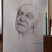 Esboços e Estudos `a lápis. Pencil Drawing, Drawing, Portrait Drawing, Artistic Drawing, and Realistic Drawing project by Jorge Haas - 06.27.2024