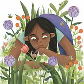 Spring. Ilustração digital e Ilustração infantil projeto de Eloisa Guarino - 11.04.2024