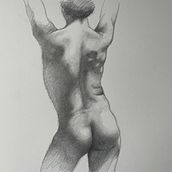Mein Abschlussprojekt für den Kurs: Zeichnung der menschlichen Figur in Bewegung . Artes plásticas, Esboçado, Desenho a lápis, Desenho, e Desenho realista projeto de erikwill2008 - 27.06.2024