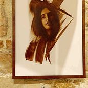 My project for course: Expressive Monochromatic Oil Portraits. Fine Arts, Painting, Portrait Drawing, and Oil Painting project by sfalis - 05.04.2024