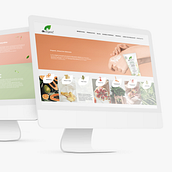 Diseño web Dr.Organic. Web Design, and Photo Retouching project by Maila Roux - 04.06.2022