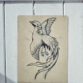 Mon projet du cours : Techniques de tatouage blackwork et fine line. Un proyecto de Diseño de tatuajes de Emma Badouard - 28.06.2024