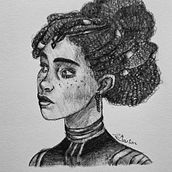 My project for course: Portrait Sketchbooking: Explore the Human Face. Een project van  Schetsen,  Tekening,  Portrettekening,  Artistieke tekening y Sketchbook van emmamouton2008 - 14.05.2024