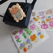 Mi proyecto del curso: Decoración de galletas con técnicas de acuarela Ein Projekt aus dem Bereich Traditionelle Illustration von itziaroteyza - 28.06.2024