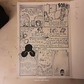 My project for course: Autobiographical Comic Book: Illustrate Your Experiences. Traditional illustration, Writing, Comic, Pencil Drawing, Digital Illustration, Stor, telling, Communication, Ink Illustration, and Narrative project by nada_elsayed - 06.28.2024