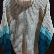 Mi proyecto del curso: Crochet: crea prendas con una sola aguja. Crochet project by Darlin Fuentealba - 06.28.2024