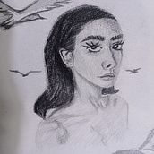 Mi proyecto del curso: Sketchbook de retrato: explora el rostro humano. Sketching, Drawing, Portrait Drawing, Artistic Drawing, and Sketchbook project by anetteprado49 - 06.28.2024