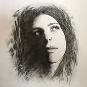 Songe de Mathilde par LindaRo artiste. Fine Arts, Creativit, Drawing, and Portrait Drawing project by kiero - 06.29.2024