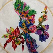 Mi proyecto del curso: Diseño de moda: pintura y bordado sobre prendas. Painting, Fashion Design, Embroider, DIY, Upc, cling, and Textile Design project by Rosa Morales - 06.30.2024