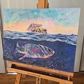 Whaleshark dreaming Ein Projekt aus dem Bereich H und werk von jillhturner - 29.06.2024