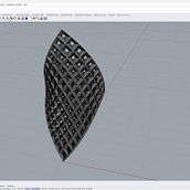 Il mio progetto del corso: Modellazione di pattern 3D con Rhino Grasshopper. Un proyecto de 3D, Arquitectura, Diseño, creación de muebles					, Diseño industrial, Arquitectura interior, Diseño de producto, Modelado 3D, Arquitectura digital y Diseño 3D de Giuseppe Carissimo - 30.06.2024
