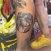Mein Abschlussprojekt für den Kurs: Realistisches Farb-Tattoo . Tattoo Design project by Michelle Glöckner - 07.01.2024