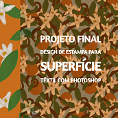 Meu projeto do curso: Design de estampa para superfície têxtil com Photoshop. Un progetto di Illustrazione tradizionale, Costume design, Pattern design, Fashion design e Illustrazione digitale di Denice Nunes - 29.07.2024
