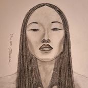 My project for course: Portrait Sketchbooking: Explore the Human Face. Sketching, Drawing, Portrait Drawing, Artistic Drawing, and Sketchbook project by Francesca Miceli - 07.01.2024