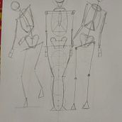 Mi proyecto del curso: Dibujo anatómico para principiantes. Fine Arts, Sketching, Pencil Drawing, Drawing, Realistic Drawing, and Figure Drawing project by Mª del Pilar Moyano Simón - 07.01.2024