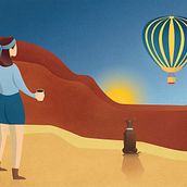My project for course: Dynamic Vector Illustration: Keys to Color and Composition Ein Projekt aus dem Bereich Traditionelle Illustration, Vektorillustration, Digitale Illustration und Editorial Illustration von jjean - 01.07.2024