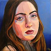 Mein Abschlussprojekt für den Kurs: Porträtmalerei mit Öl: Erforsche Licht und Schatten. Un proyecto de Bellas Artes, Pintura y Pintura al óleo de Angelika Schmidt - 01.07.2024