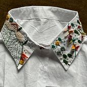Mi proyecto del curso: Técnicas básicas de bordado: puntadas, composiciones y gamas cromáticas. Accessor, Design, Costume Design, Embroider, Color Theor, and Textile Design project by carlapolo - 07.02.2024