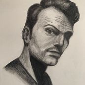 My project for course: Artistic Portrait Drawing: Capture Authentic Expressions. Traditional illustration, Fine Arts, Sketching, Pencil Drawing, Drawing, Portrait Drawing, Realistic Drawing, Artistic Drawing, and Figure Drawing project by olena_kummer - 07.02.2024