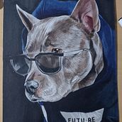 He terminado este proyecto. Traditional illustration project by asuerart - 07.02.2024