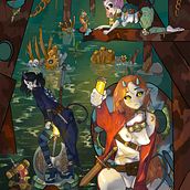 Il mio progetto del corso: Illustrazione digitale di personaggi manga. Traditional illustration, Character Design, Comic, Digital Illustration, and Manga project by Giacomo Sguassero - 07.03.2024