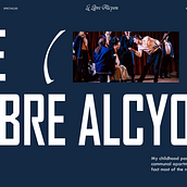 Le Libre Alcyon - Web Mobile. Un proyecto de Diseño Web, UX / UI y HTML de Benjamin Nziengui - 01.04.2024