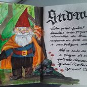 Meu projeto do curso: Desenhos de fantasia em grafite e aquarela: um guia prático. Character Design, Painting, Pencil Drawing, Drawing, and Watercolor Painting project by Camilla Fonseca - 07.02.2024