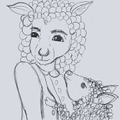 Hybrid Lamb. Un proyecto de Ilustración tradicional y Pintura al óleo de Lorena Garcia - 03.07.2024