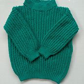 Mi proyecto del curso: Crochet: crea prendas con una sola aguja. Fiber Arts, and Crochet project by Luz Marina Valero Acevedo - 07.04.2024