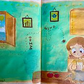Mi proyecto del curso: Ilustración para libros infantiles. Ilustração tradicional, Desenho, Ilustração infantil, Pintura Acrílica, Álbum ilustrado, e Desenho com lápis de cor projeto de Fabianna Díaz Moran - 04.07.2024