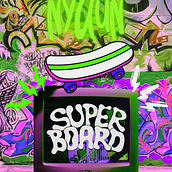 Super Board. Graphic Design, Poster Design, and Collage project by Catarina Nunes - 07.04.2024