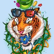 Mon projet du cours : Illustration numérique avec Procreate. Traditional illustration, Drawing, Digital Illustration, and Digital Drawing project by Christopher Obando - 06.05.2024