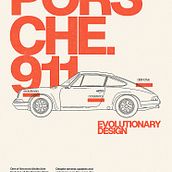 Porsche 911 Poster, Cocktail poster. Poster Design, Design, T, pograph, and Photograph project by Satyaki Dasgupta - 05.27.2024