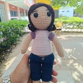 Mi proyecto del curso: Amigurumi: diseño de ropa, pelo y complementos. Arts, Crafts, To, Design, Fiber Arts, Crochet, Amigurumi, and Textile Design project by Jesus Cuadro - 05.06.2024