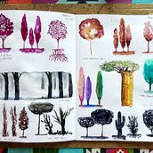 Mi proyecto del curso: Técnicas de ilustración para desbloquear tu creatividad. Un progetto di Design, Illustrazione tradizionale, Belle arti, Pittura, Creatività, Creatività con i bambini e Sketchbook di Tamara - 05.07.2024