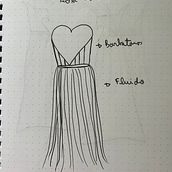Meu projeto do curso: Introdução ao design de moda. Un progetto di Fashion design di Luiza Mariano Ribeiro - 05.07.2024