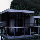 Mi proyecto del curso: Diseño y modelado arquitectónico 3D con Revit Casa DOM. 3D, Architecture, Interior Architecture, 3D Modeling, Digital Architecture, and ArchVIZ project by Grecia Vazquez Macias - 07.03.2024