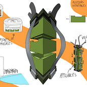 My project for course: Digital Illustration for Industrial Design. Industrial Design, Product Design, and Digital Illustration project by Miguel Hernandez - 07.03.2024