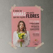 DIA DE LA MADRE. Centro Comercial Vicálvaro.. Advertising, Design, Photograph, Accessor, Design, Art Direction, Br, ing, Identit, Design Management, Graphic Design, Marketing, Calligraph, Cop, writing, Photo Retouching, Creativit, Poster Design, Printing, T, pograph, Design, and Events project by Rebeca Márquez - 07.06.2024