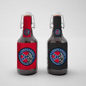 LOGOTIPO "LOBOS GRISES. ROCKERS CLUB". Design, Accessor, Design, Art Direction, Br, ing, Identit, Graphic Design, and Logo Design project by Rebeca Márquez - 07.06.2024