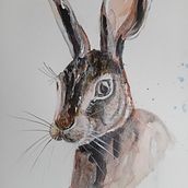 Mein Abschlussprojekt für den Kurs: Experimentelle Aquarelltechniken für Anfänger. Un progetto di Illustrazione tradizionale, Belle arti, Pittura ad acquerello e Illustrazione naturalistica di katka_krato - 06.07.2024