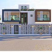 Villa duplex 8 pieces. Architecture, and 3D project by YAO SCHADRAC YAO - 07.06.2024